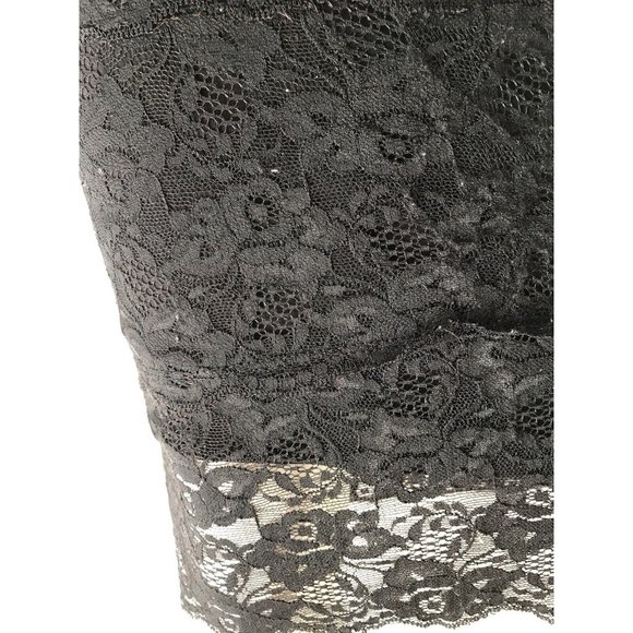 Guess By Marciano Women's Skirt Lace Black Knee Length Pencil Elastic Waist XS - Picture 3 of 11